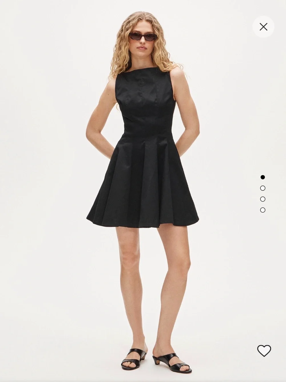 NWOT J. Crew Pleated Mini Dress